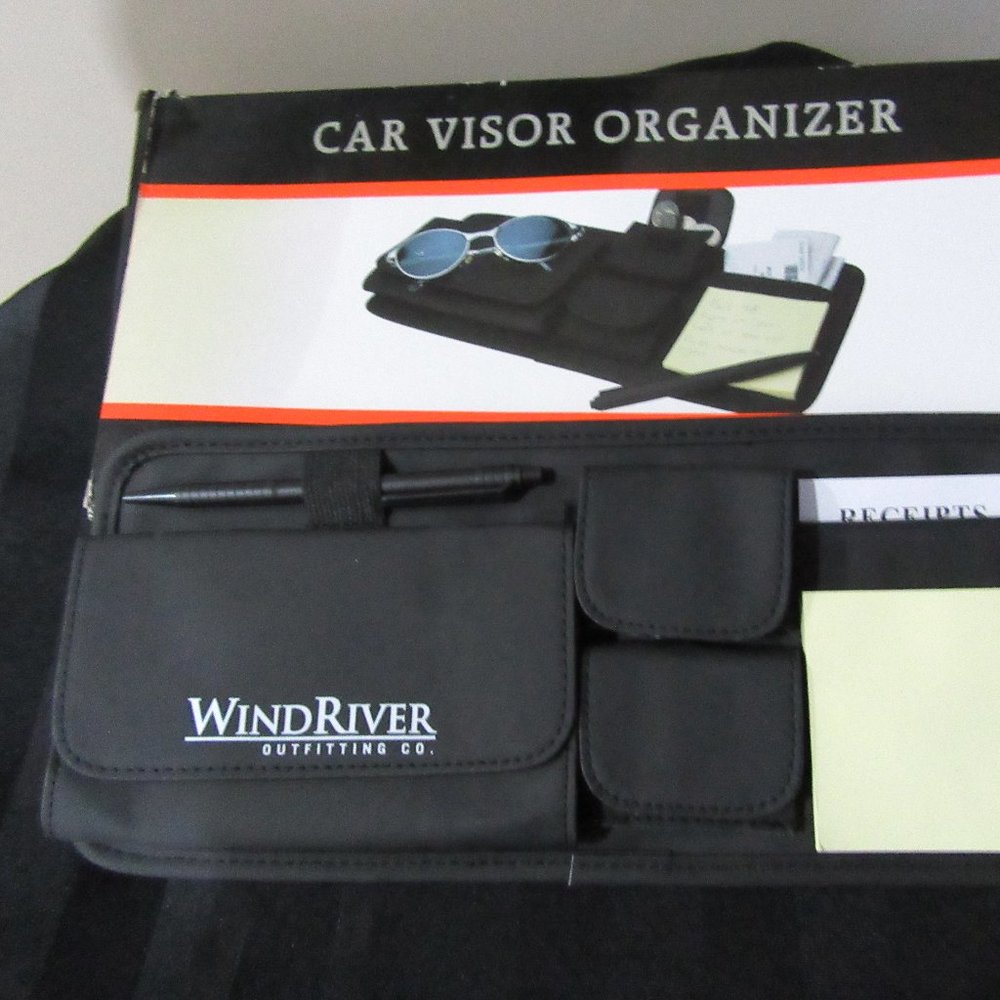 New Car Visor Organizer -Wind River Outfitter